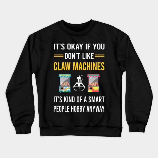 Smart People Hobby Claw Machine Crane Crewneck Sweatshirt by Good Day